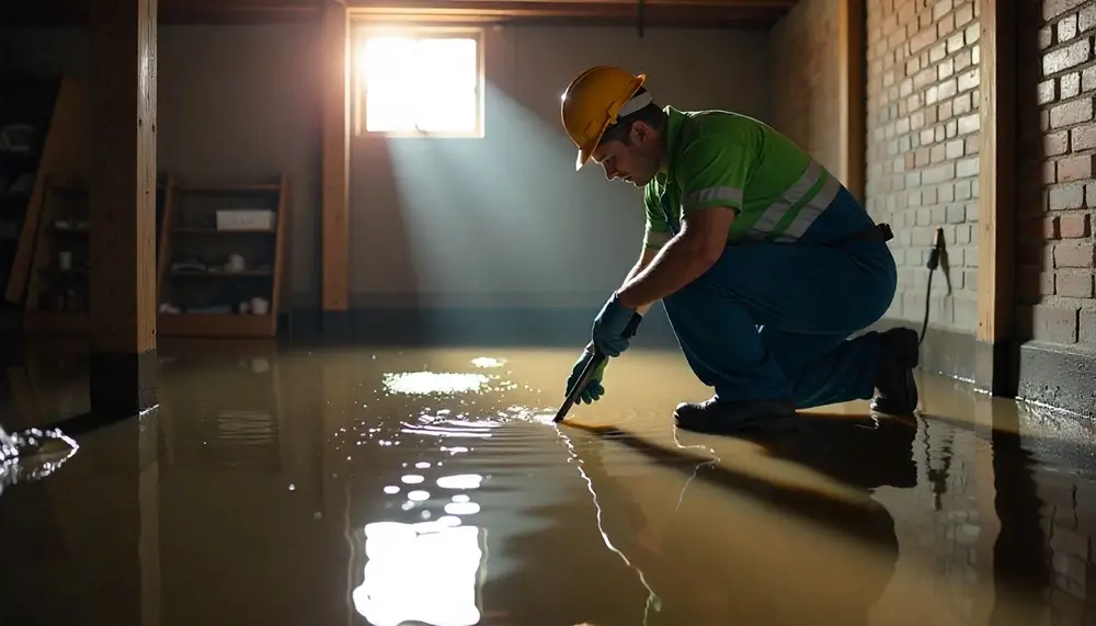 Professional water damage restoration services in Viola, WI